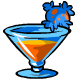 Fresh Blue and Orange Rambus delivered straight from the Space Station to make these exotic drink.