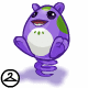 MiniMME3-S2a: Bouncy Purple Speckled Negg