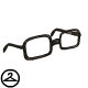 Elderly Boy Moehog Glasses