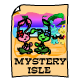 Its a fantastic poster promoting mystery island.