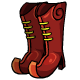 Fancy Brown Leather Boots