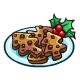 Plate of Warm Holiday Cookies