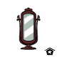 Antique Full-Length Mirror