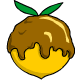 A big chocolate covered peach for your Neopet.  We recommend that you take the stone out before eating it!
