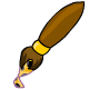Spotted Petpet Paint Brush - r101