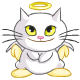 The Angelpuss is a sweet adorable little kitty for your NeoPet to look after.