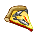 Anchovy Pizza Slice
