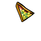 Peas and Corn Pizza Slice