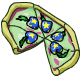 5/6 Starberry Pizza