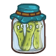 Jar of Pickles Plushie