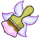 A plushie, soft replica of a faerie paint brush for your Neopet to play with.
