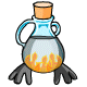 Turn your boring Neopet into a Fiery Nimmo with this rather scary looking potion.
