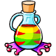 Rainbow Quiggle Morphing Potion - r98
