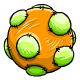 Orange Fungus Petpet Ball