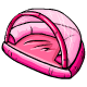 Pink Domed Petpet Bed