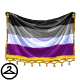 Thumbnail for Asexual Pride Flag Tapestry