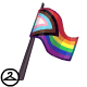 Handheld Pride Flag
