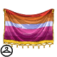 Thumbnail for Lesbian Pride Flag Tapestry