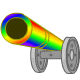 Rainbow Frost Cannon