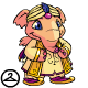 Prismatic Dawn: Nostalgic Royalboy Elephante - r500