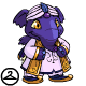 Prismatic Dusk: Nostalgic Royalboy Elephante - r500