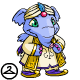 Prismatic Mirage: Nostalgic Royalboy Elephante - r500