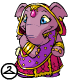 Prismatic Mirage: Nostalgic Royalgirl Elephante - r500