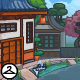 Peaceful Stream Avenue Background