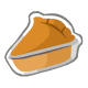 Pumpkin Pie Eraser