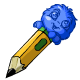 Blue JubJub Topper Pencil