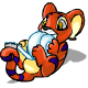 It looks like this Kougra wants the tape all to itself!