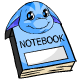 Blue Poogle Notebook - r94