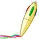 Multicoloured Pen - r78