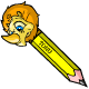Yellow Tonu Pencil - r88