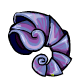 Purple Twirly Shell