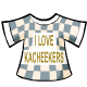 I Love Kacheekers T-shirt