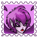 Handle this stamp with care or this faerie may get angry with you!