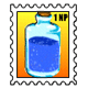 Bottle of Sand Stamp