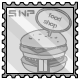 Foil Food Shop Stamp