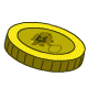 Golden Juppie Tombola Coin