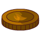 Wooden Tombola Coin