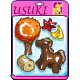 Special Limited Edition Autumnal Usuki Play Set