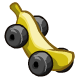 This is one fast banana.