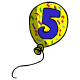 Speckled Neopets Birthday Balloon - r101