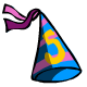 Striped Neopets Party Hat - r101
