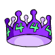 Purple Birthday Crown