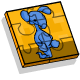 Blue Blumaroo Jigsaw Puzzle