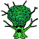 Green Brain Tree Plushie