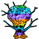 Rainbow Brain Tree Plushie