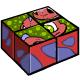 Red Chomby Puzzle Blocks